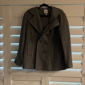 Croft & Barrow Gray Pea Coat